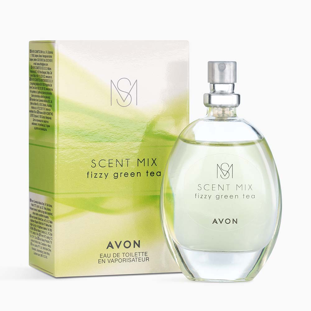Scent Mix Fizzy Green Tea Eau de Toilette Perfume AVON UK