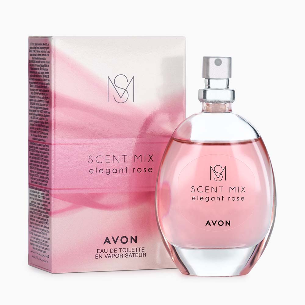 Scent Mix Elegant Rose Eau de Toilette Perfume AVON UK