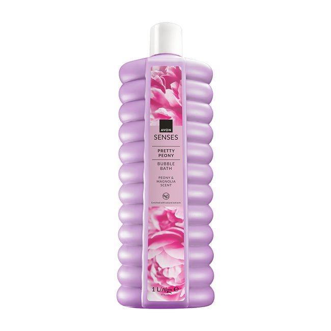 Senses Pretty Peony Bubble Bath 1 litre