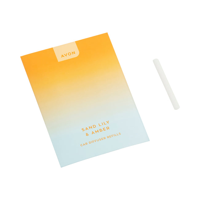 Sand Lily and Amber Car Diffuser Refills