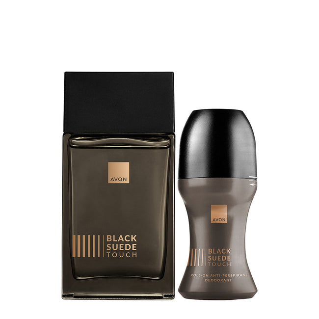 Black Suede Touch Fragrance & Body Set