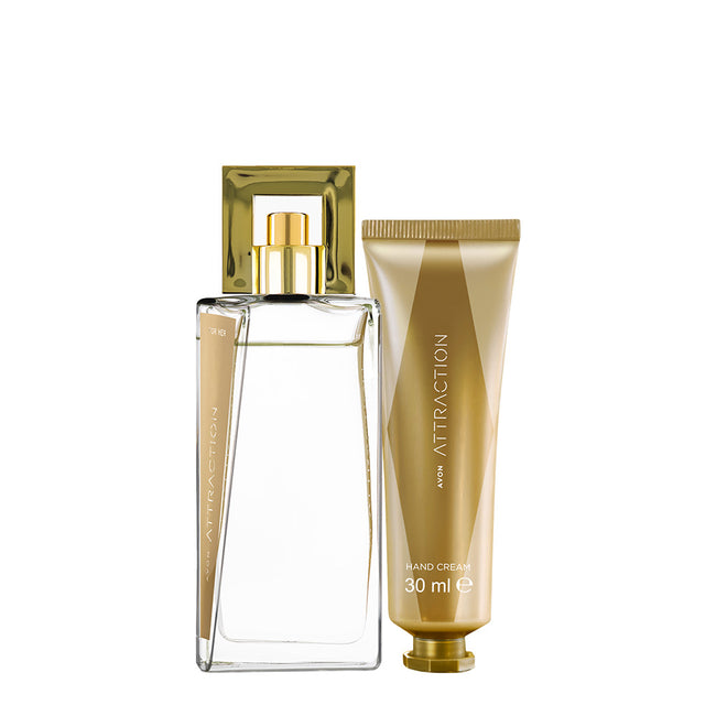 Attraction For Her Fragrance & Hand Cream Set