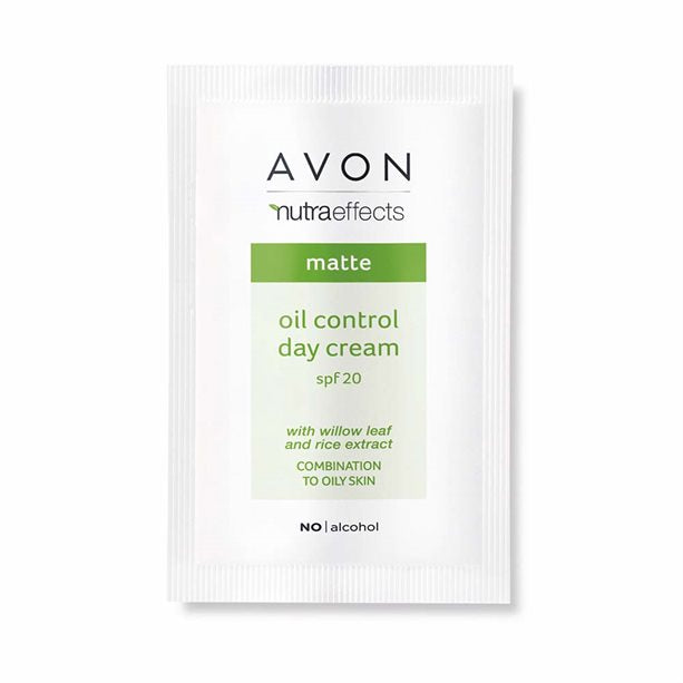 Avon Nutra Effects Matte Oil-Control Day Cream SPF20 Sample