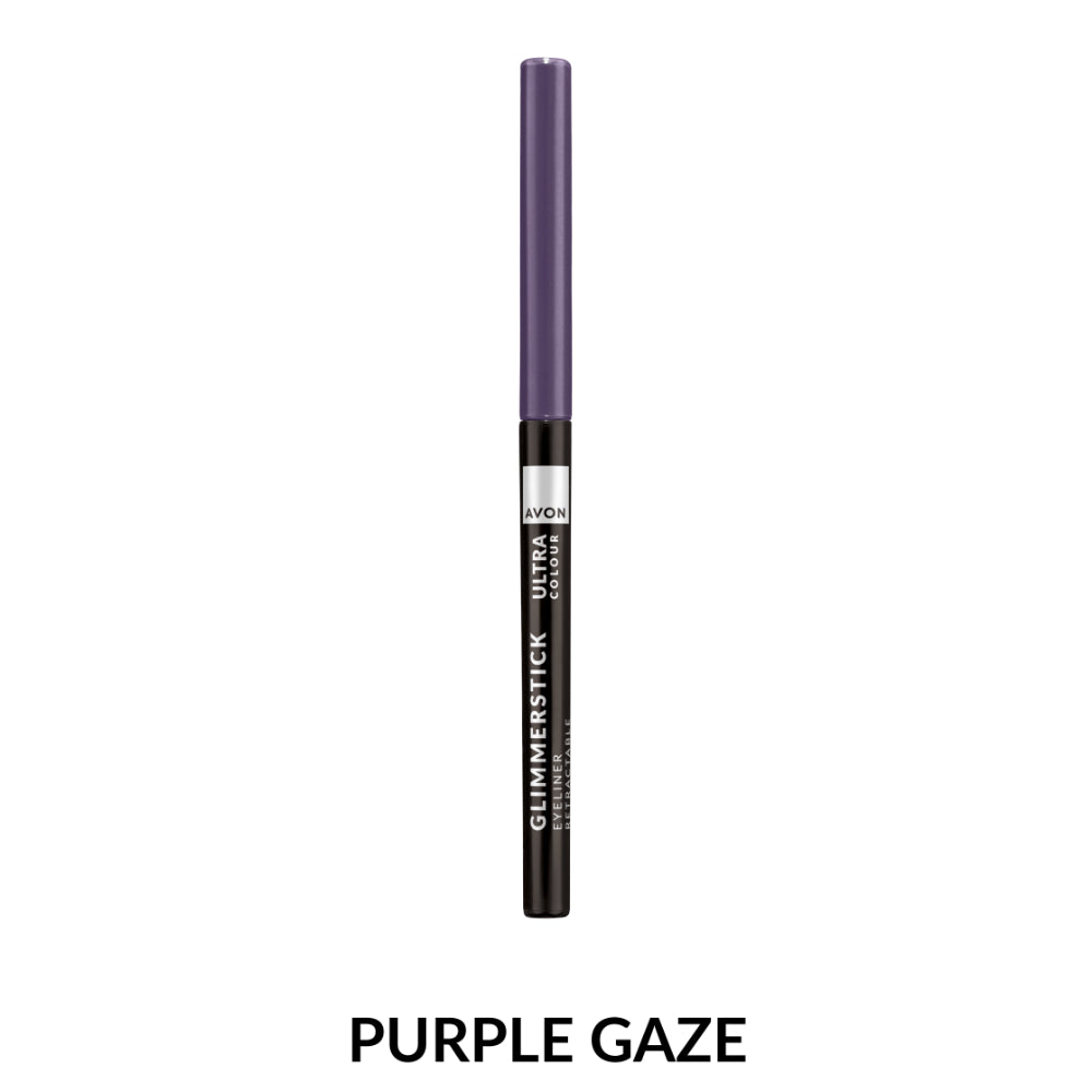 Avon Glimmerstick Eyeliner Cosmic Brown – Wasserfeste, Weich Gleitende Formel, Intensiv Pigmentiert