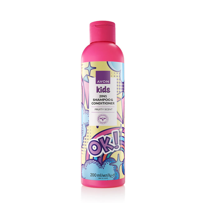 Avon Kids 2-In-1 Shampoo & Conditioner - 200ml