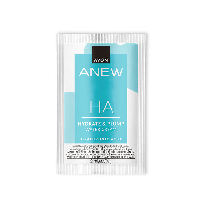 Anew HA Hydrate & Plump Water Cream Sachet 2ml