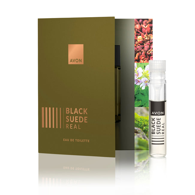 Black Suede Real Eau de Toilette Sample