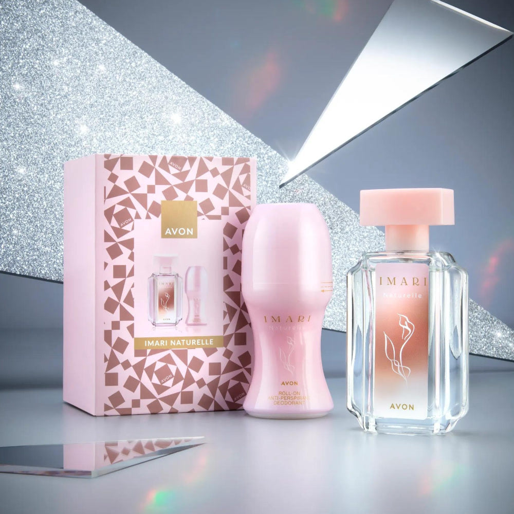 Avon Imari Naturelle Eau De Toilette – 50 Ml, Blumig-moschus Duft | Mit Rosenwasser, Pfirsich & Amber