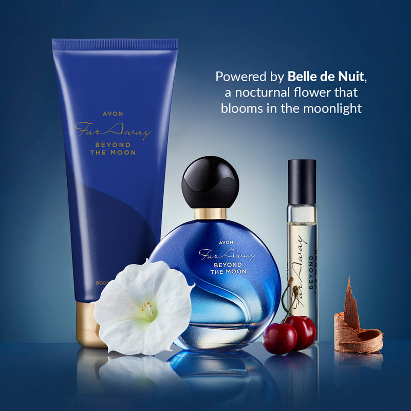 Far Away Beyond the Moon Body Lotion Perfume AVON UK Far Away Beyond the Moon Body Lotion Perfume AVON UK