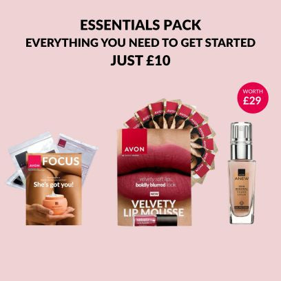 Essentials Pack: everything you need to get started. Just £10.