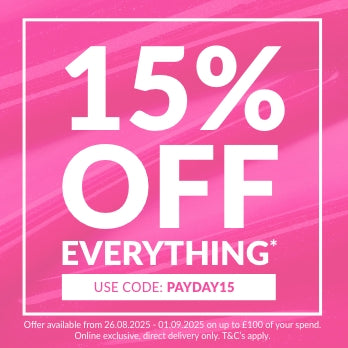 15% off everything using code PAYDAY15