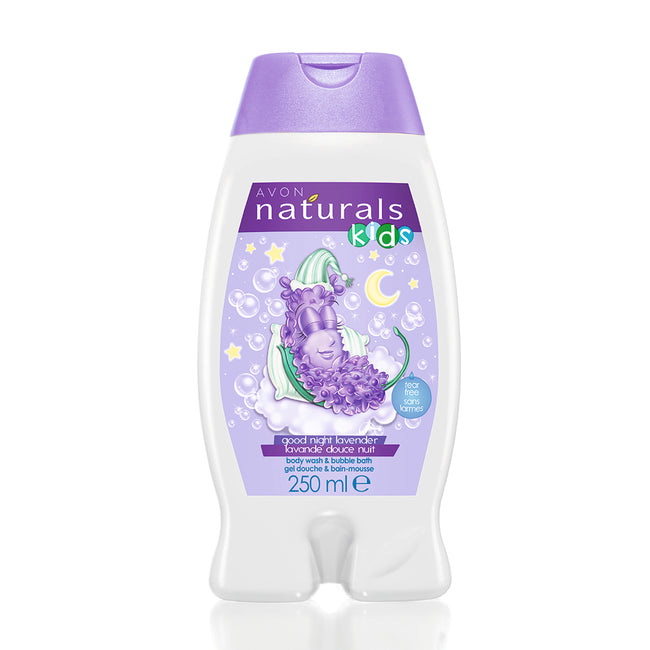 Naturals Kids Good Night Lavender Body Wash & Bubble Bath - 250ml