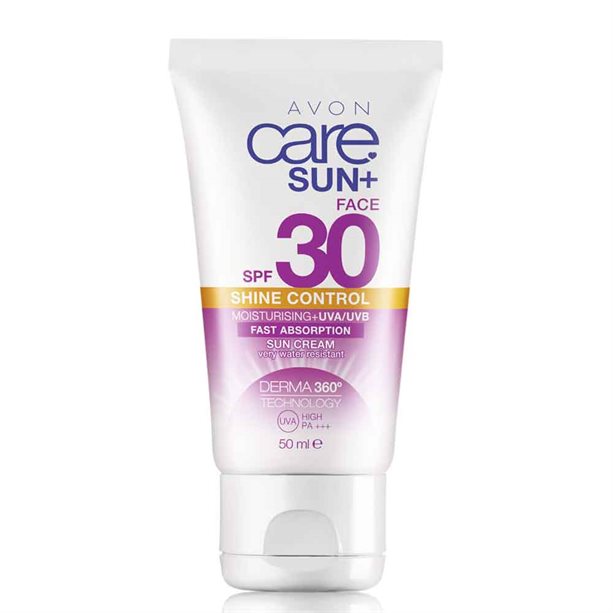 Avon Care Sun Shine Control Facial Sun Cream SPF30 - 50ml