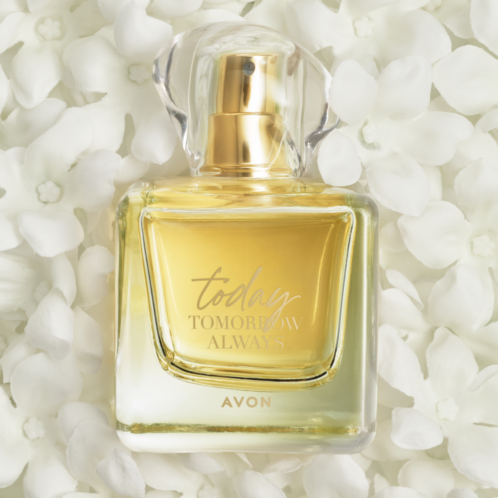 Parfum AVON TODAY Pour Femme – Flacon Vaporisateur XXL 100 ML - Fraîcheur Fleur D'Oranger Et Freesia