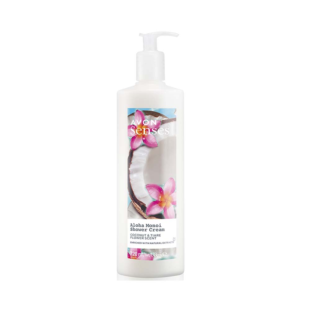 Senses  Aloha Monoi Shower Cream: Coconut & Tiare Flower