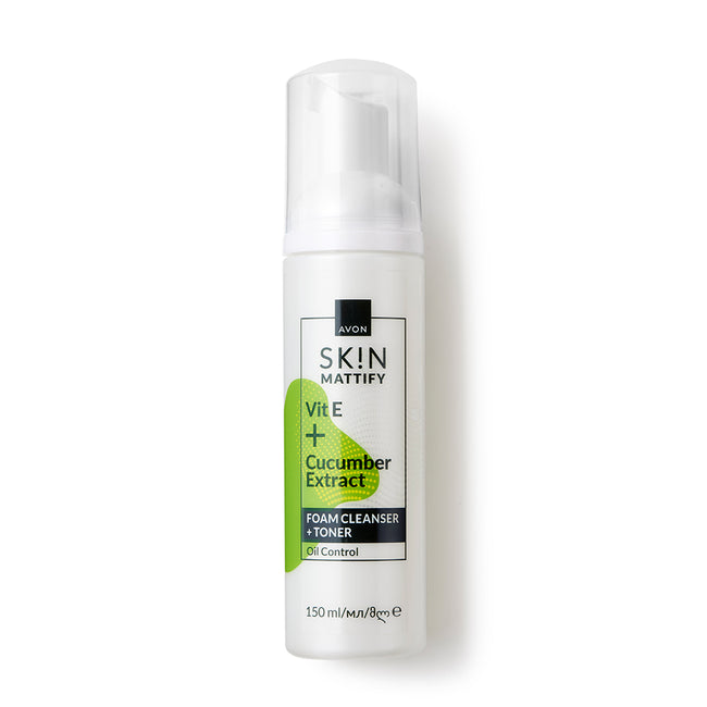 SK!N Mattify Foam Cleanser + Toner - 150 ml