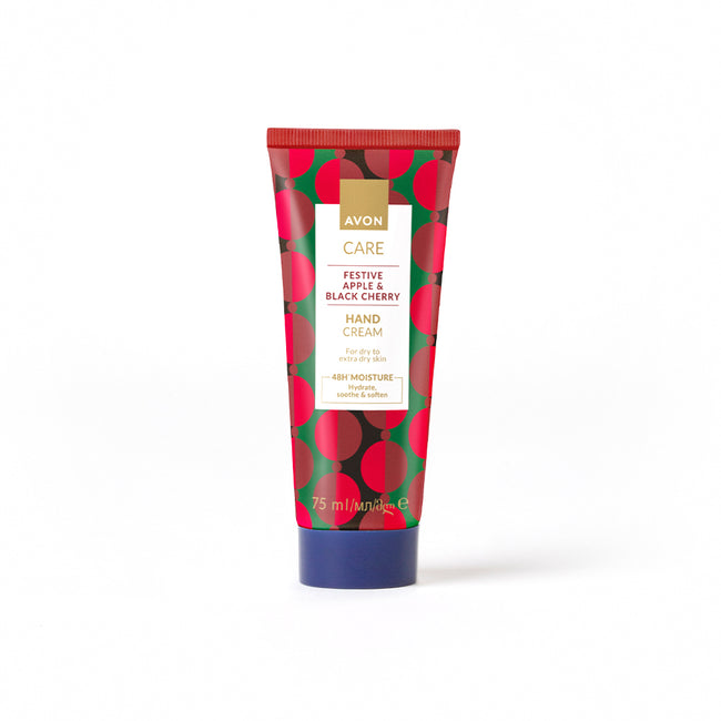 Avon Care Festive Apple & Black Cherry Hand Cream - 75ml