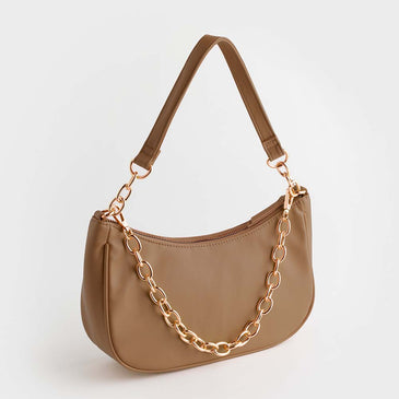 YFMHA Women Quilted Nylon Shoulder Bags Retro Female Solid Color Handbags  (Gold) - Walmart.com