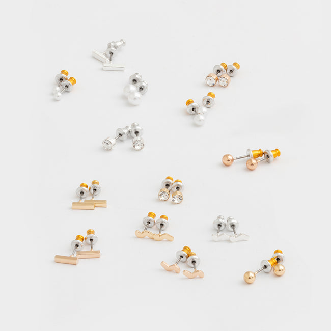 Love For Everyday 14-Piece Earrings Set