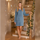 Freya Textured Lounge Dress
