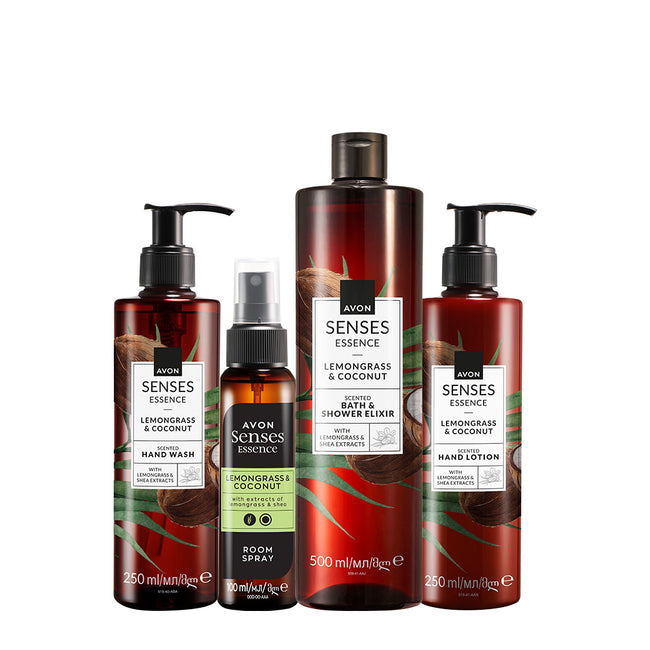 Lemongrass & Coconut Bath & Body Set