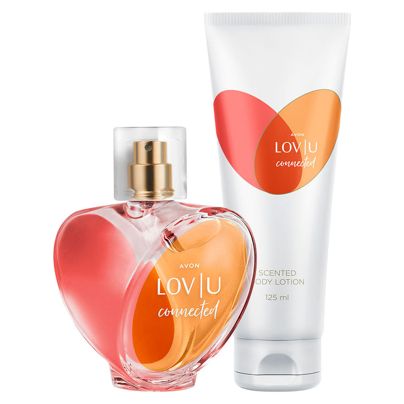 Lov U Connected Perfume Set Fragrance AVON UK