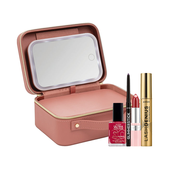 Vanity Case & Make-Up Set