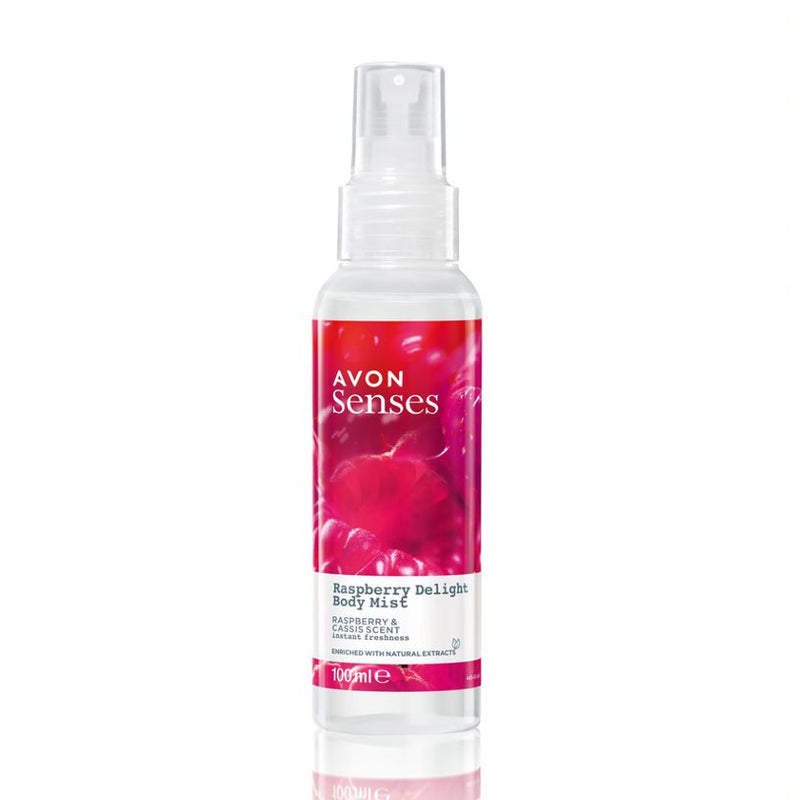 Raspberry I Love Body Spray Senses Raspberry Delight Body Mist