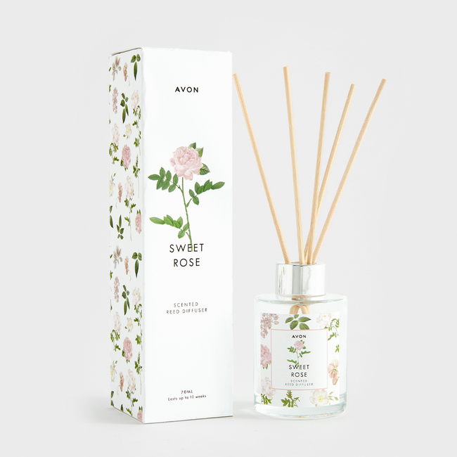 Sweet Rose Reed Diffuser - 70ml