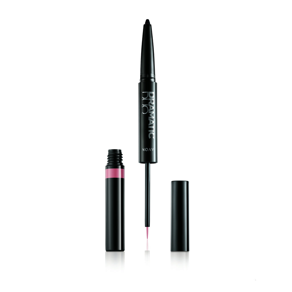 Dramatic Duo 2 In 1 Pencil and Liquid Eyeliner Make Up AVON UK