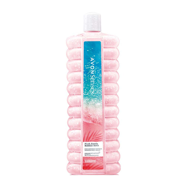Senses Pink Sands Bubble Bath: Coconut Water & Dragon Fruit - 1 litre