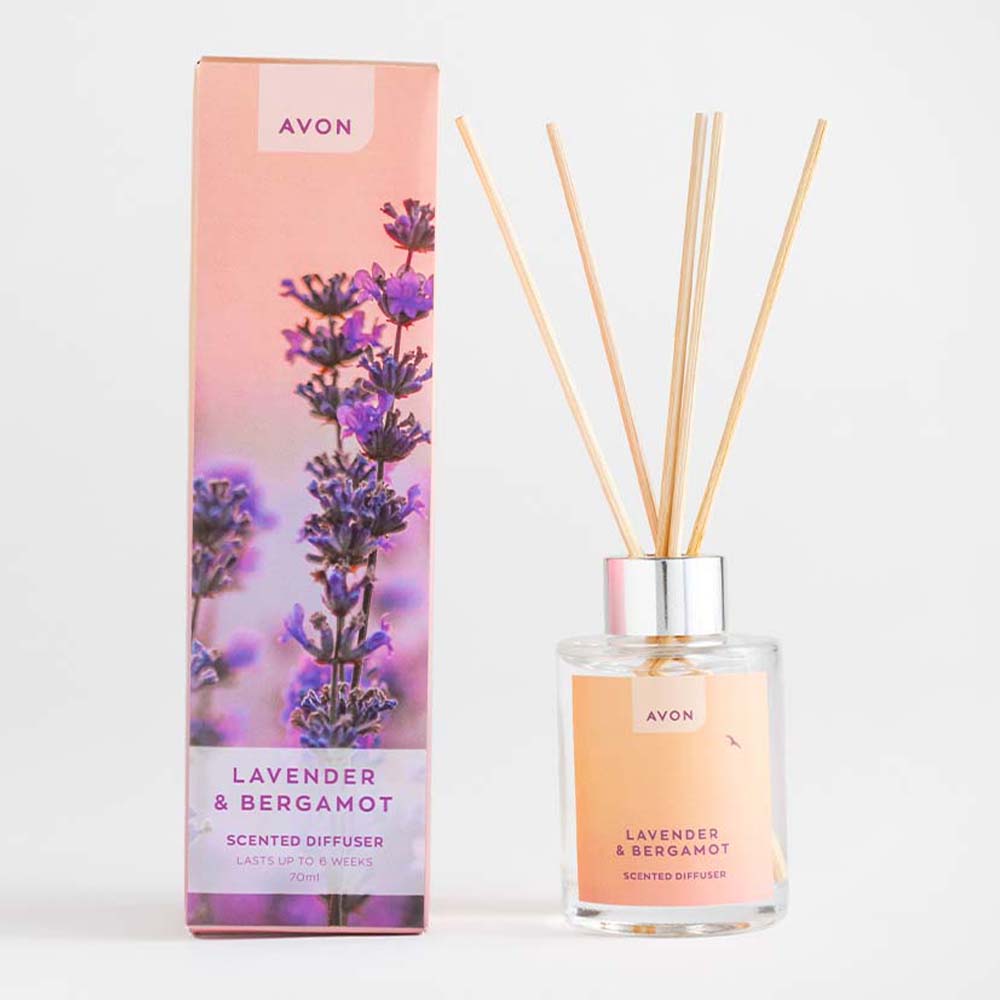 Lavender and Bergamot Diffuser Home Fragrance AVON UK